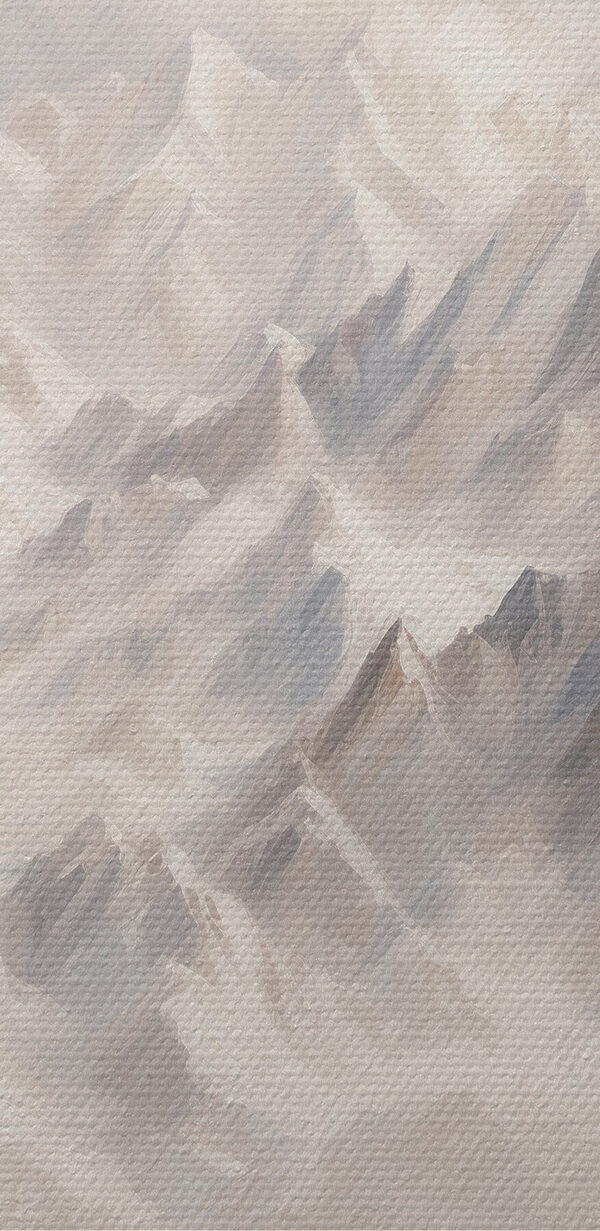 Mountain range with clouds Mountain range with clouds