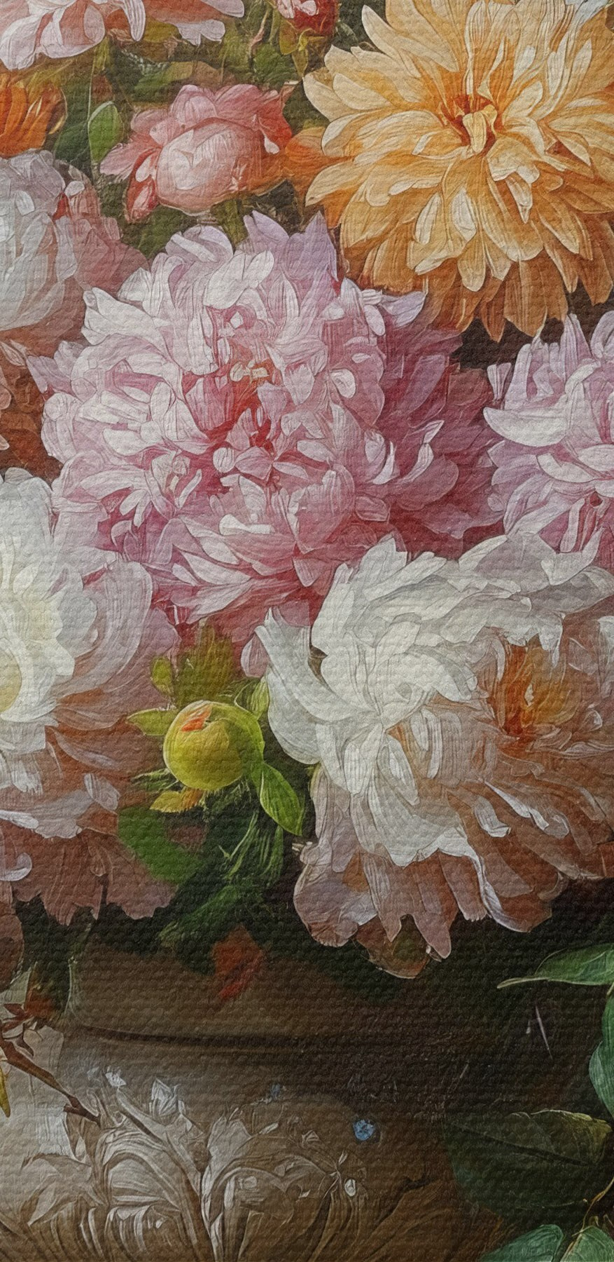 Gemälde von Blumen in einer Vase Gemälde von Blumen in einer Vase
