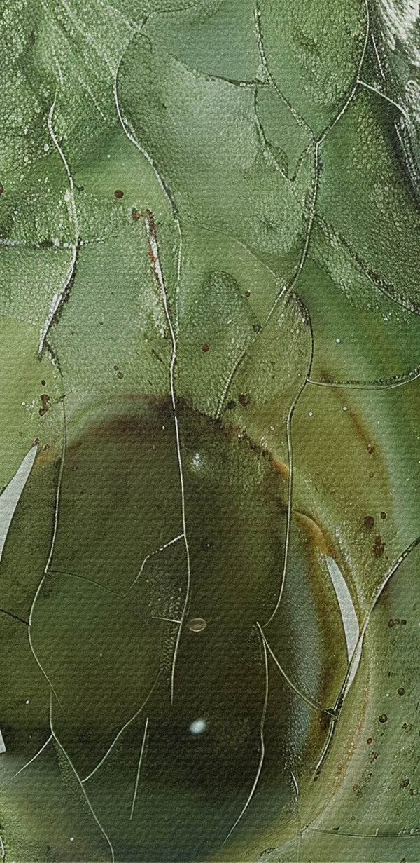 Künstlerische Interpretation einer reifen Avocado Künstlerische Interpretation einer reifen Avocado