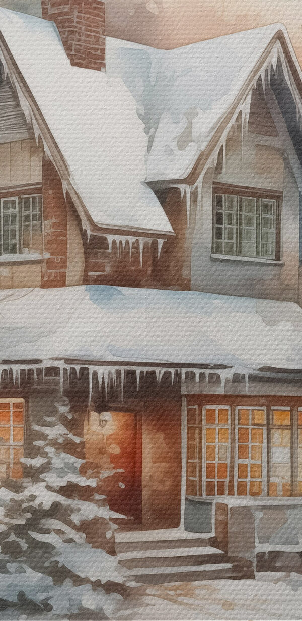 Haus im Schnee Haus im Schnee
