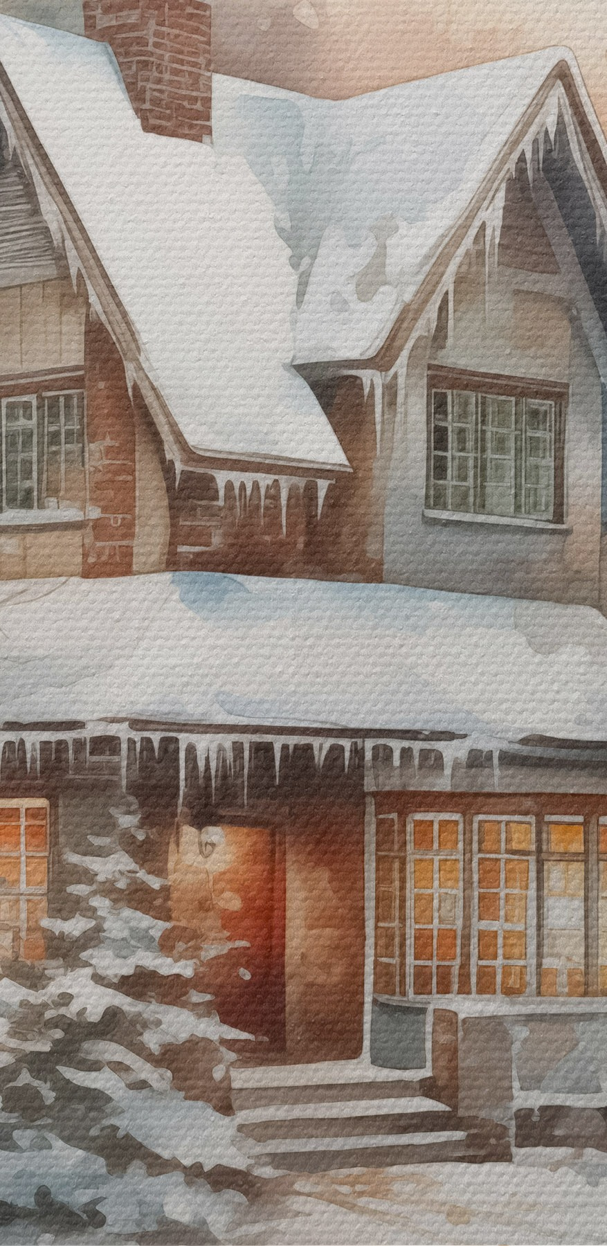 Haus im Schnee Haus im Schnee