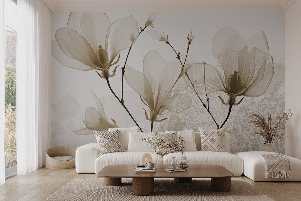 Delicate blooms in soft hues Delicate blooms in soft hues