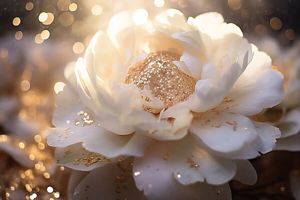 Elegante Blume in sanfter Beleuchtung Elegante Blume in sanfter Beleuchtung