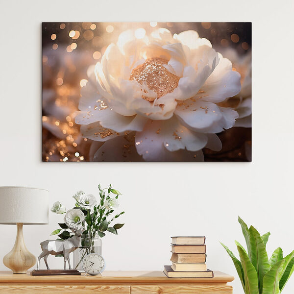 Elegante Blume in sanfter Beleuchtung Elegante Blume in sanfter Beleuchtung