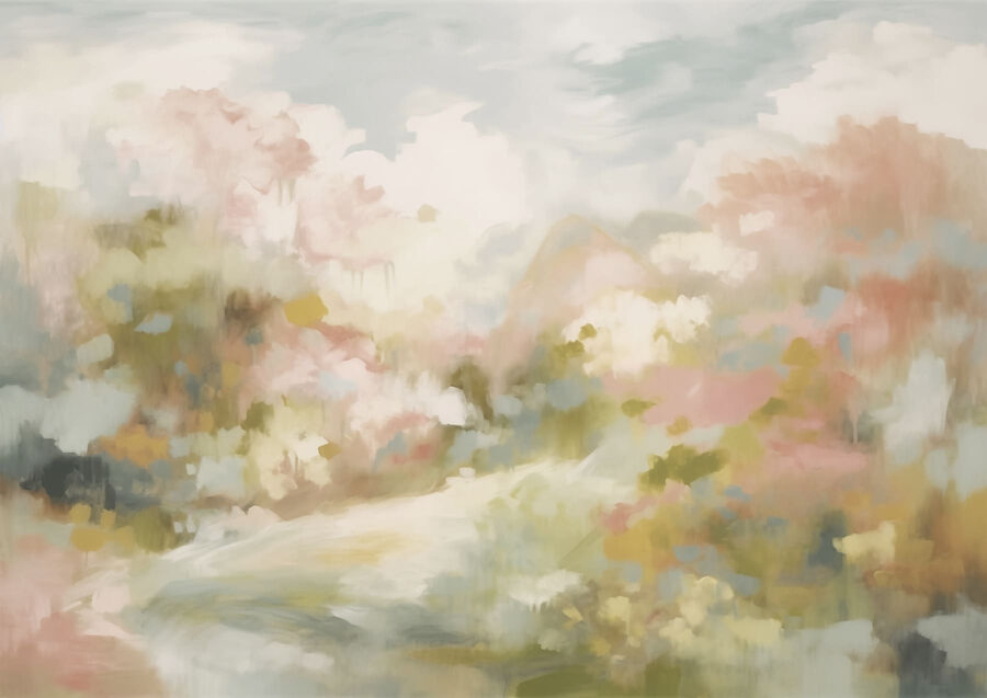 Gemälde einer Landschaft