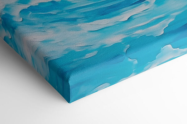 Blauer und weißer Wirbel Blauer und weißer Wirbel