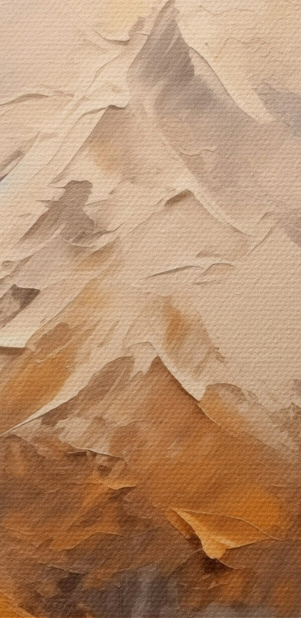 Gemälde einer Bergkette Gemälde einer Bergkette