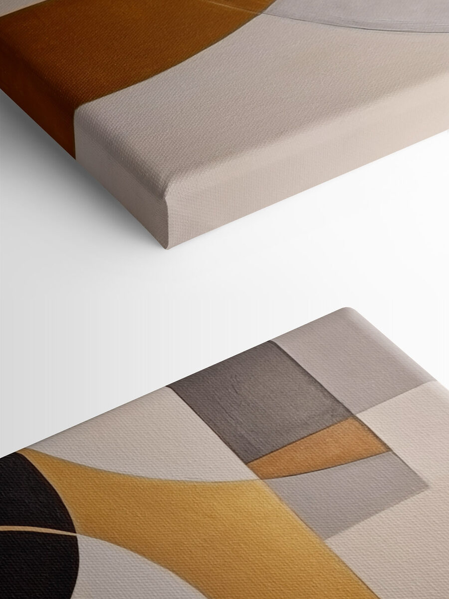 Dynamische Formen in monochromer Harmonie