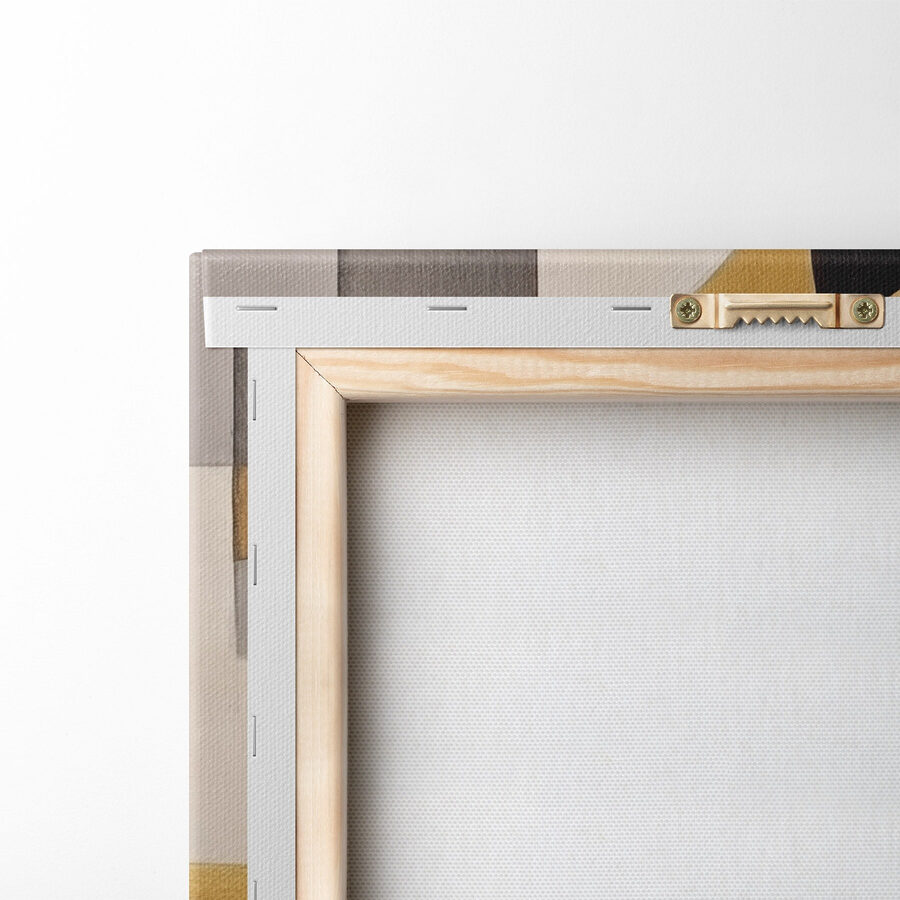 Dynamische Formen in monochromer Harmonie