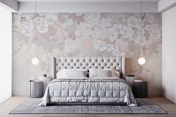 White flowers on a white background White flowers on a white background