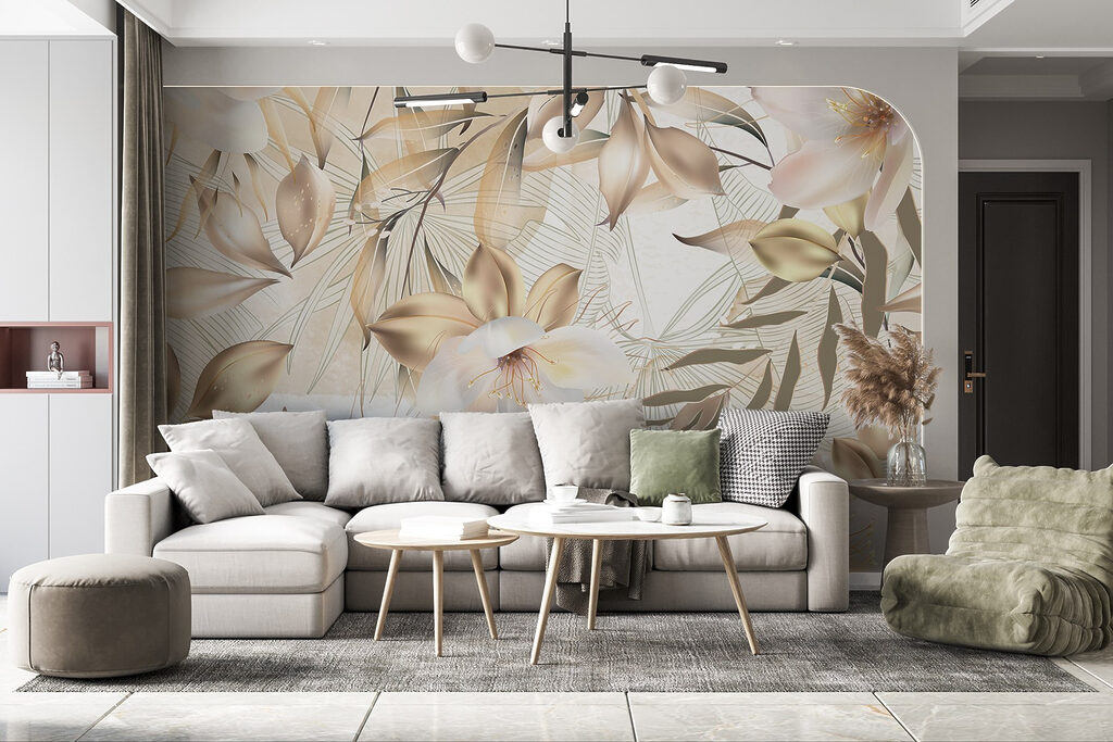 Nature's delicate floral arrangement unfolds