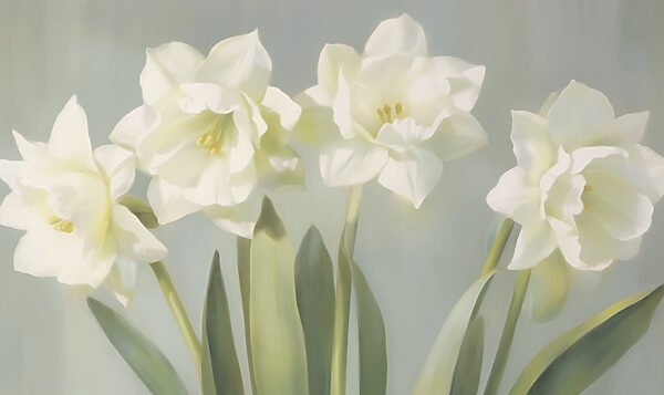 Gruppe von weißen Blumen Gruppe von weißen Blumen