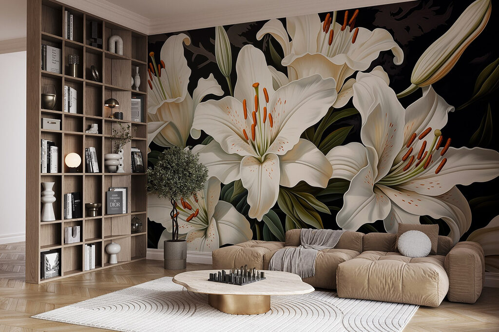 Delicate blooms in serene colors Delicate blooms in serene colors