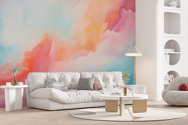 Buntes Gemälde von Wolken Buntes Gemälde von Wolken