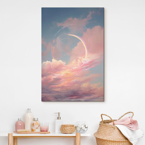 Rosa Wolken am Himmel Rosa Wolken am Himmel