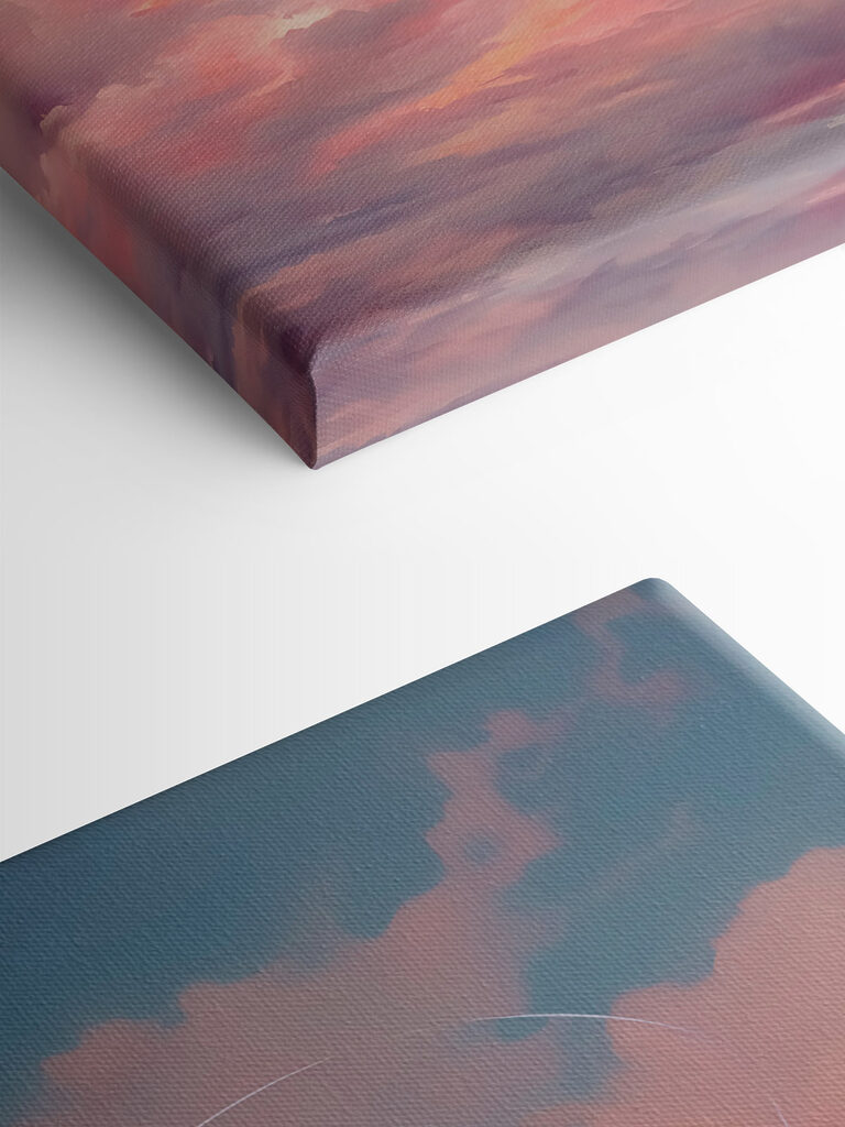 Pink clouds in the sky Pink clouds in the sky