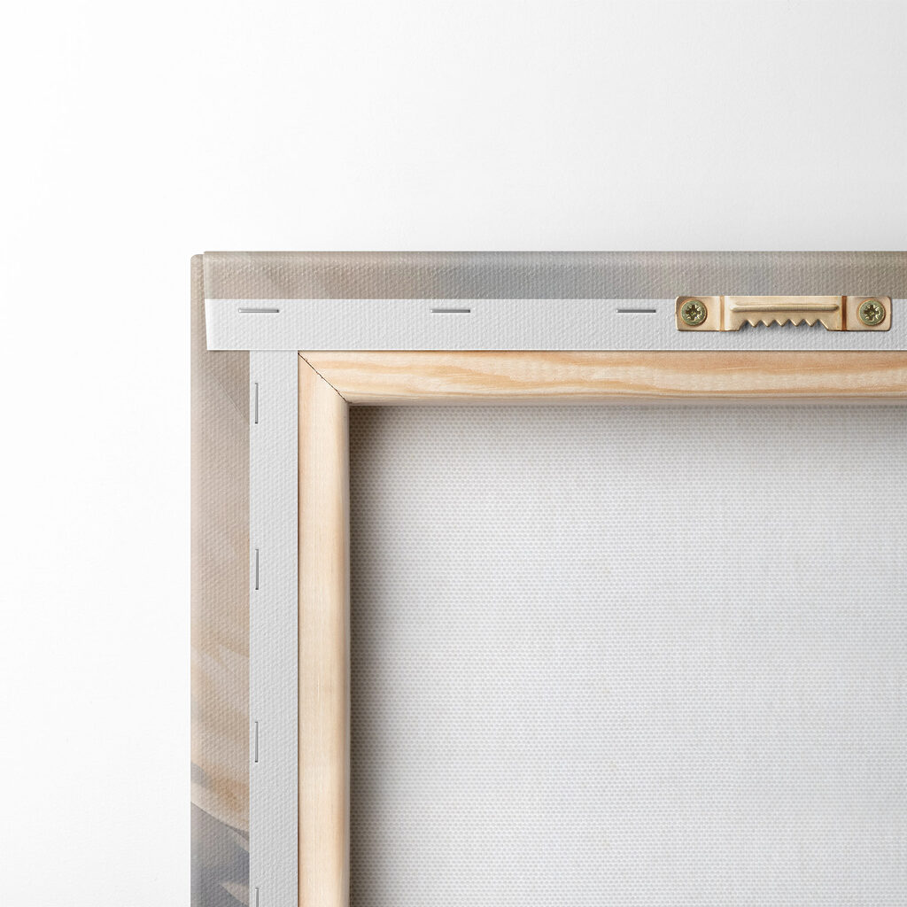 Painting of a woman with wings