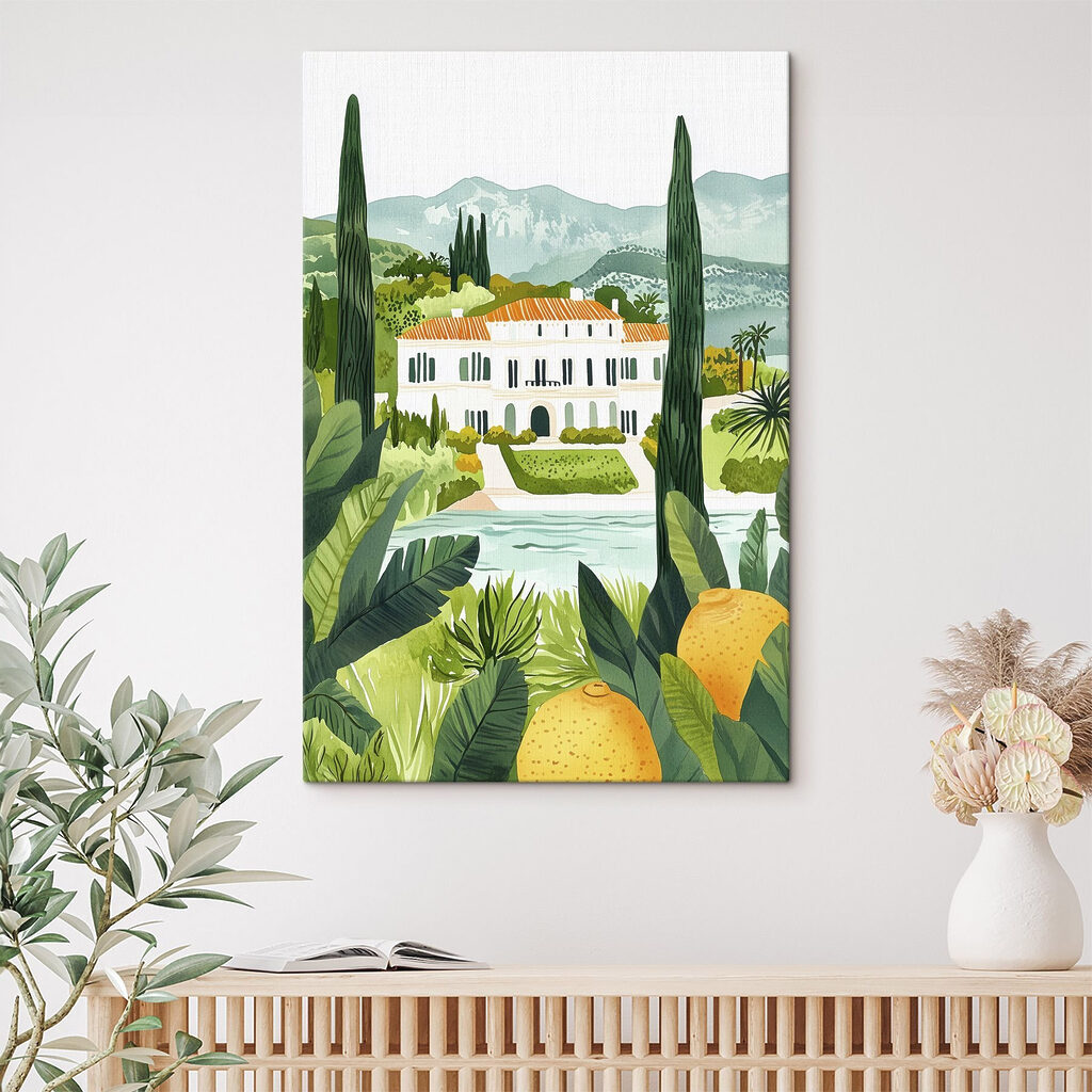 House with a pool and trees