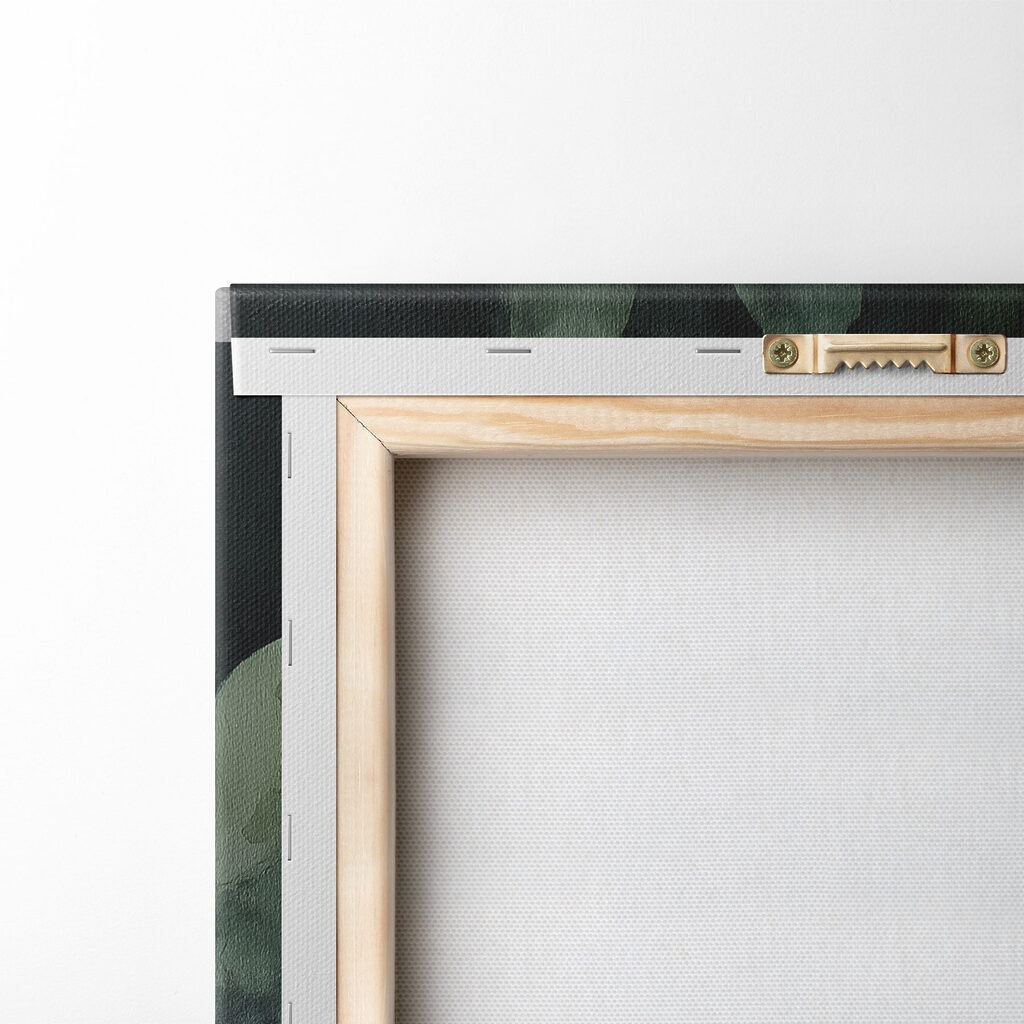 Statue of a person with leaves around it