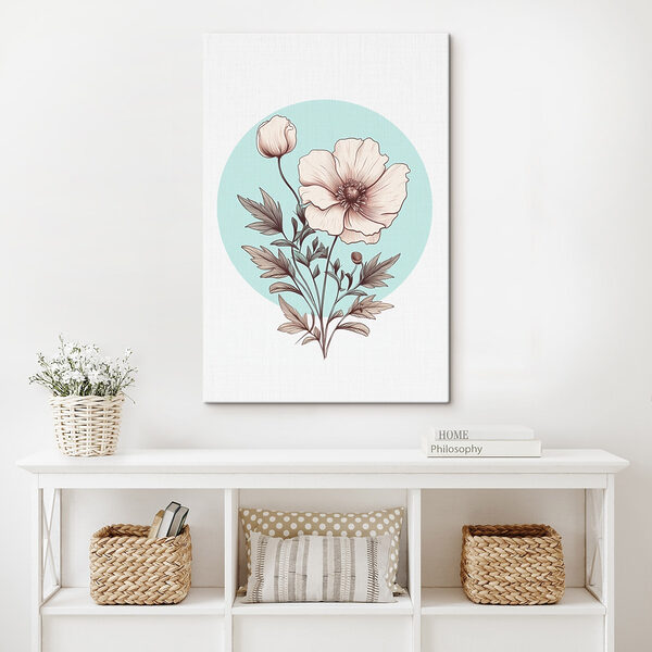 Zeichnung einer Blume Zeichnung einer Blume