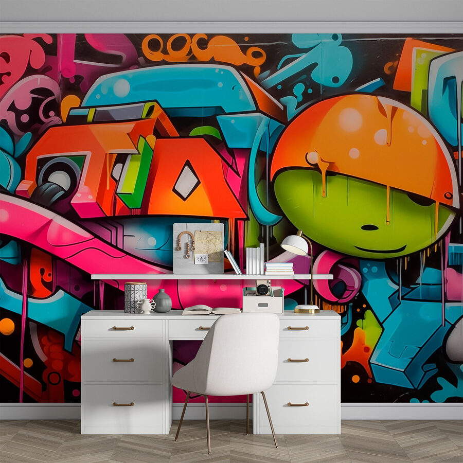 Graffiti an einer Wand