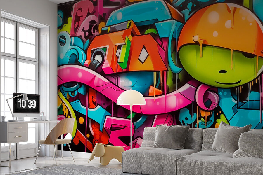 Graffiti an einer Wand