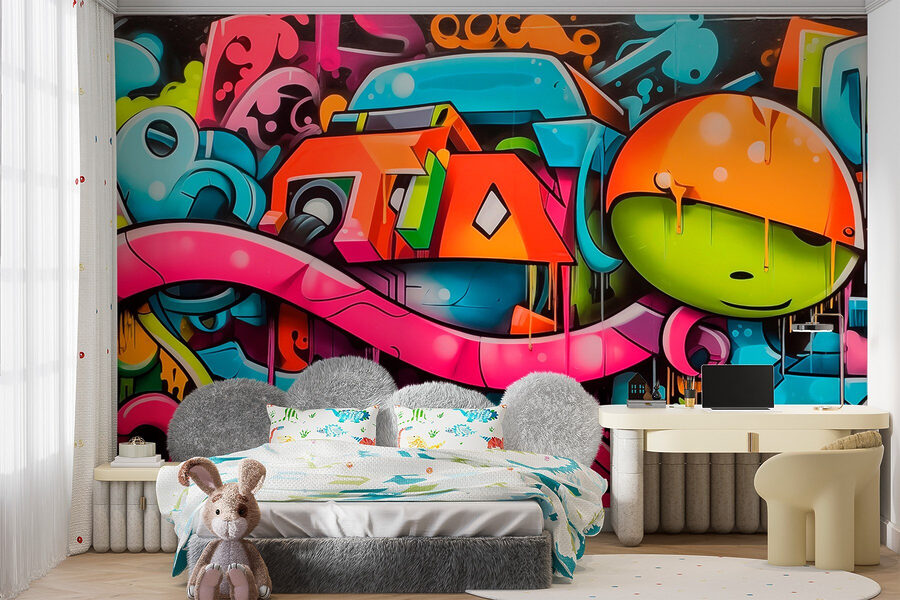 Graffiti an einer Wand