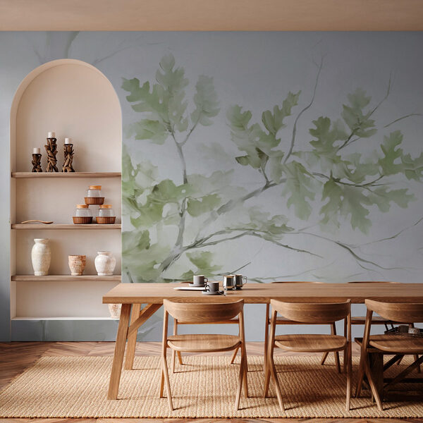 Tree branch with leaves