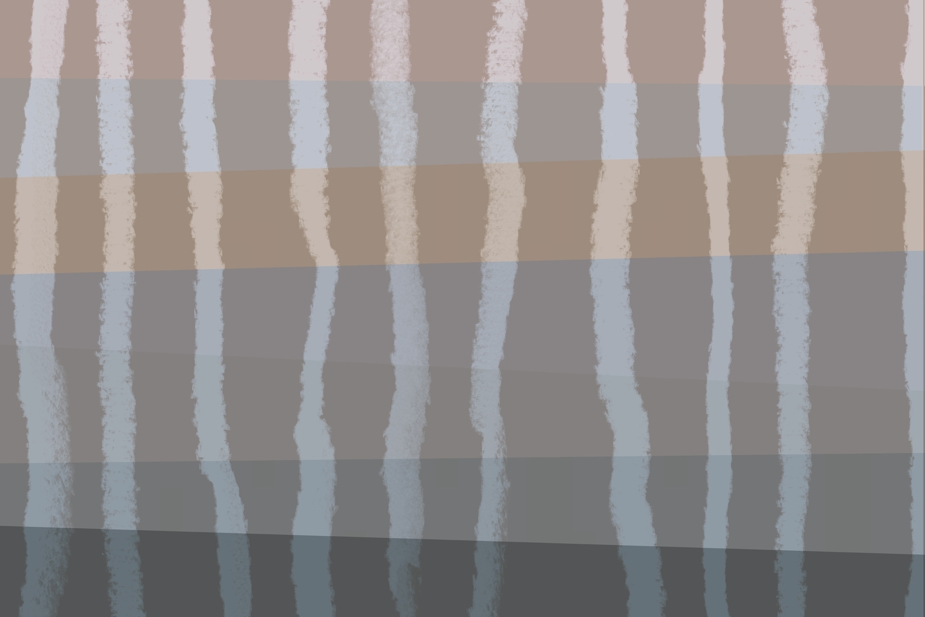 Gentle hues create calming waves