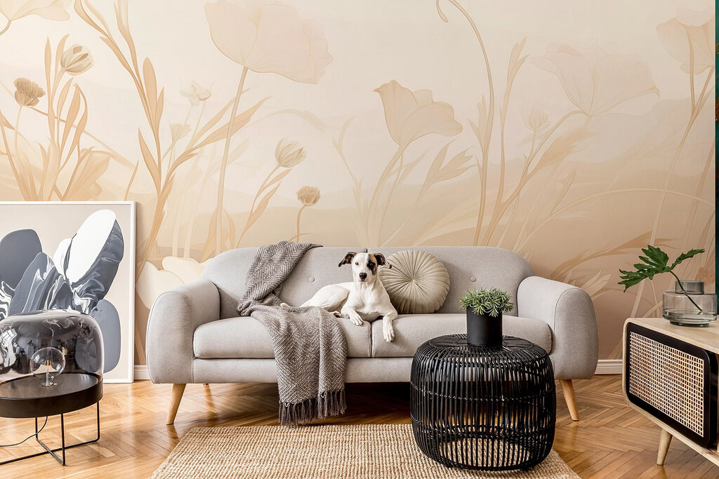 Delicate blooms in soft hues Delicate blooms in soft hues