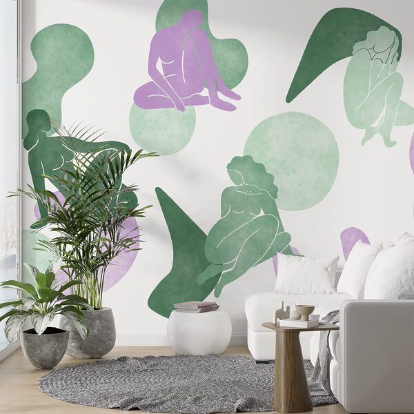 Group of women sitting and posing