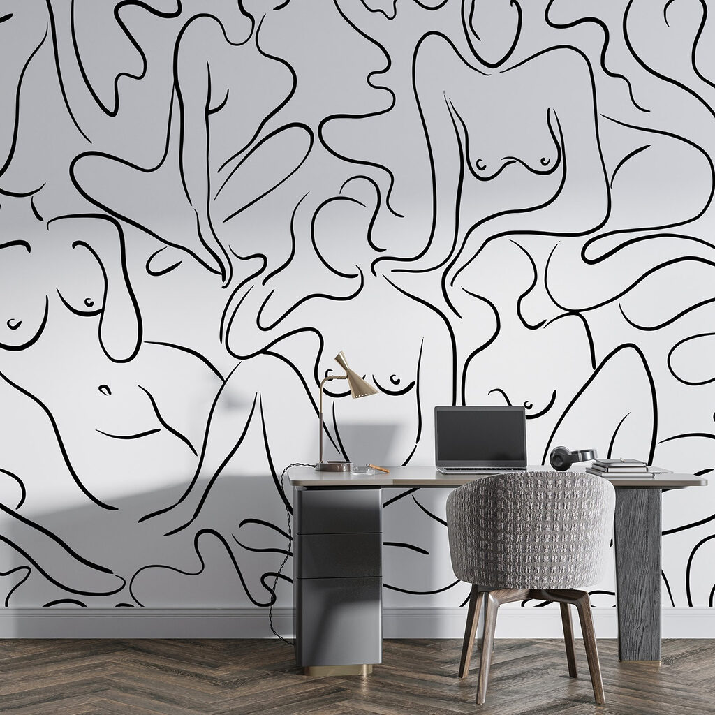 Group of women's body parts Group of women's body parts