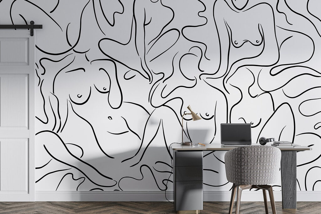 Group of women's body parts Group of women's body parts