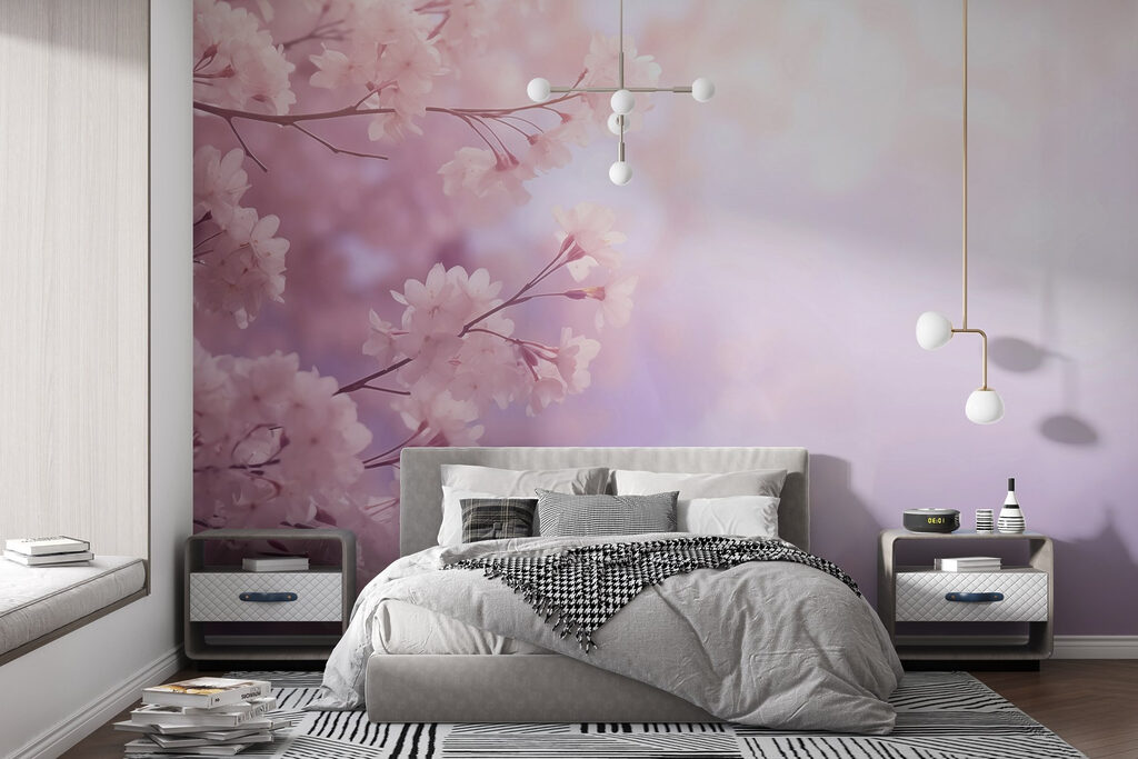 Soft blossoms in a pastel moment