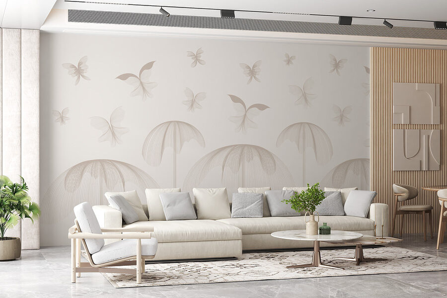 Schmetterlinge fliegen Schmetterlinge und Blumen