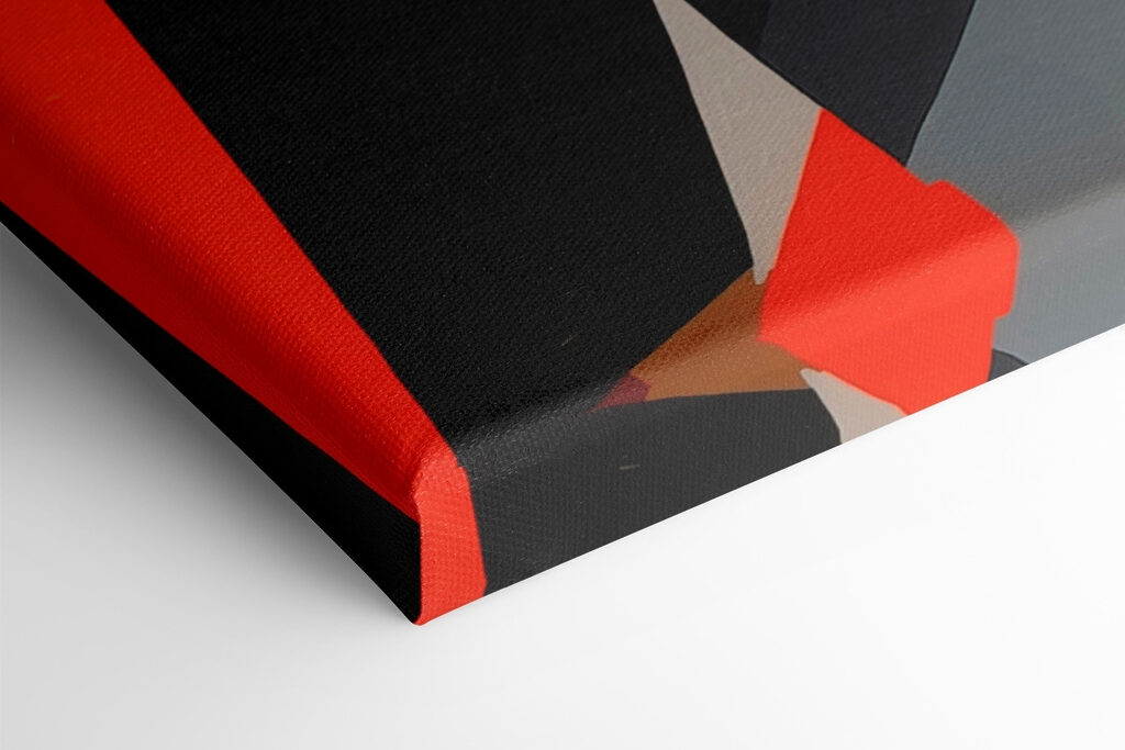 Painting of a woman's face Painting of a woman's face