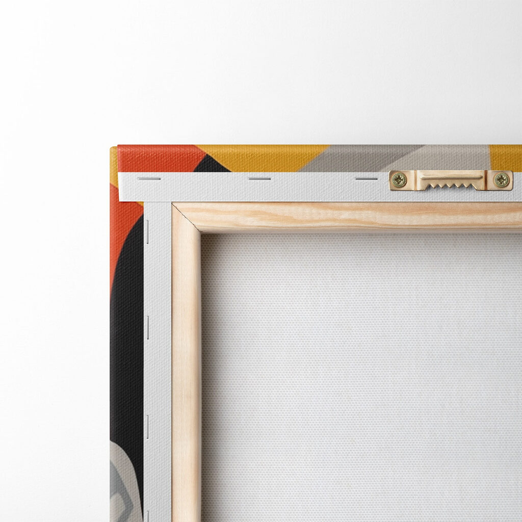 Painting of a woman's face Painting of a woman's face