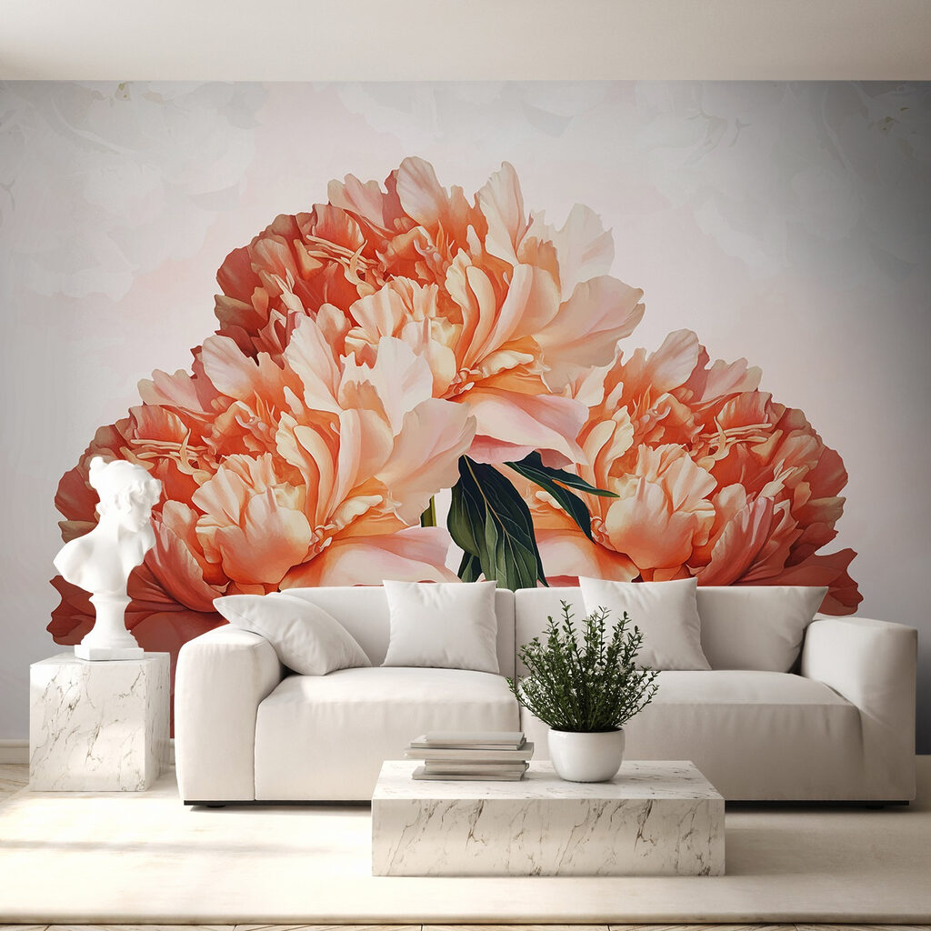 Group of pink flowers