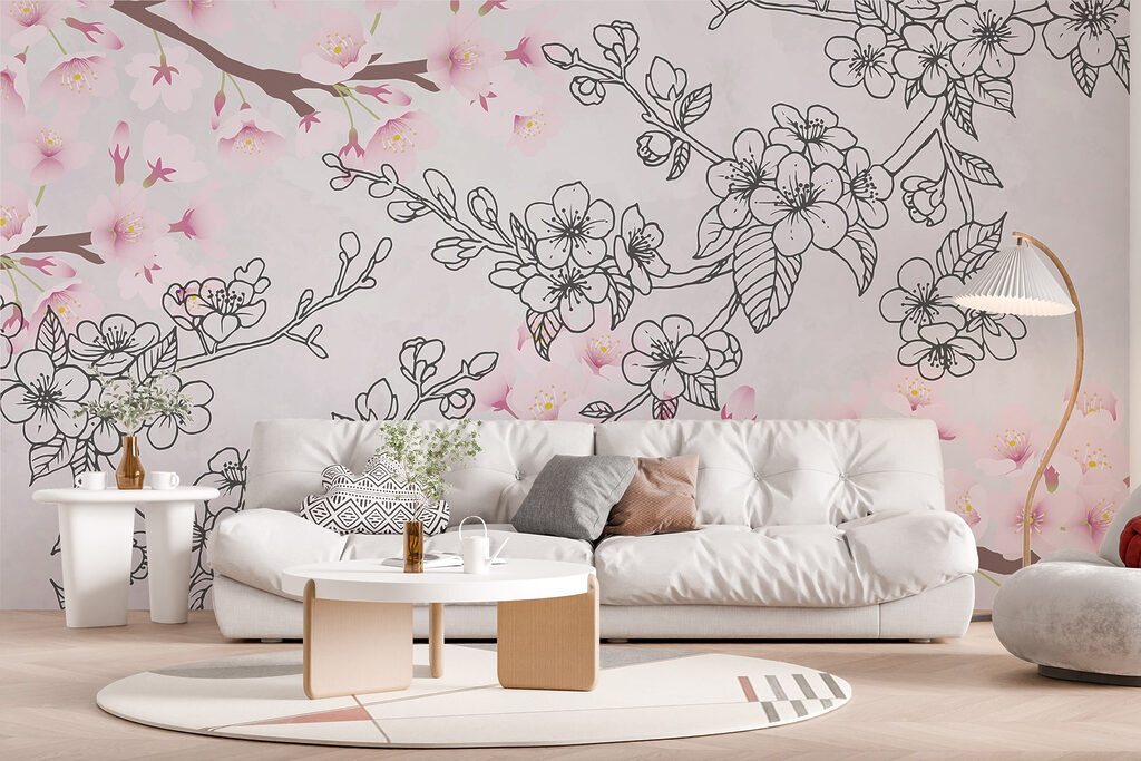 Delicate blossoms in soft pastels Delicate blossoms in soft pastels