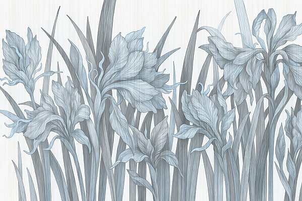 Delicate blooms in tranquil hues Delicate blooms in tranquil hues