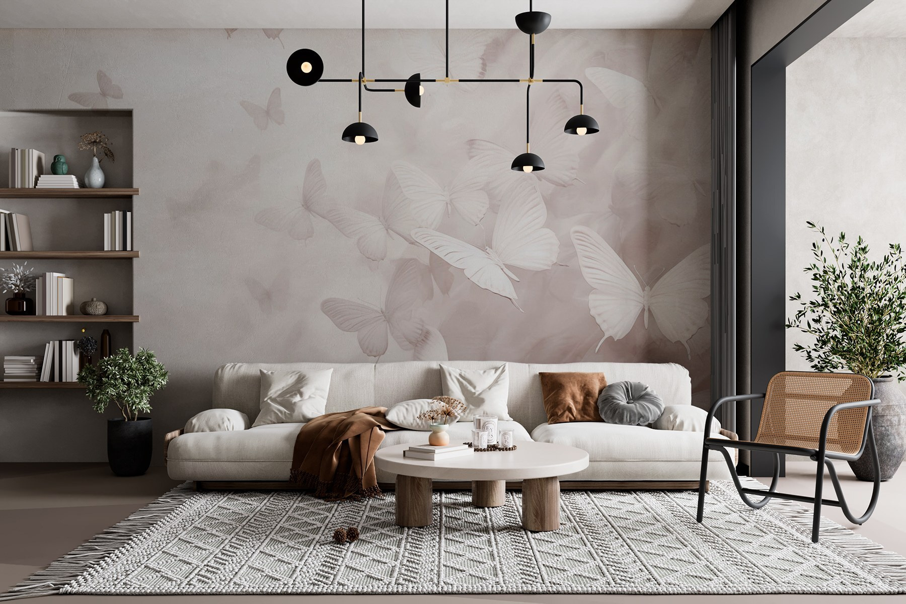 Group of butterflies flying Group of butterflies flying