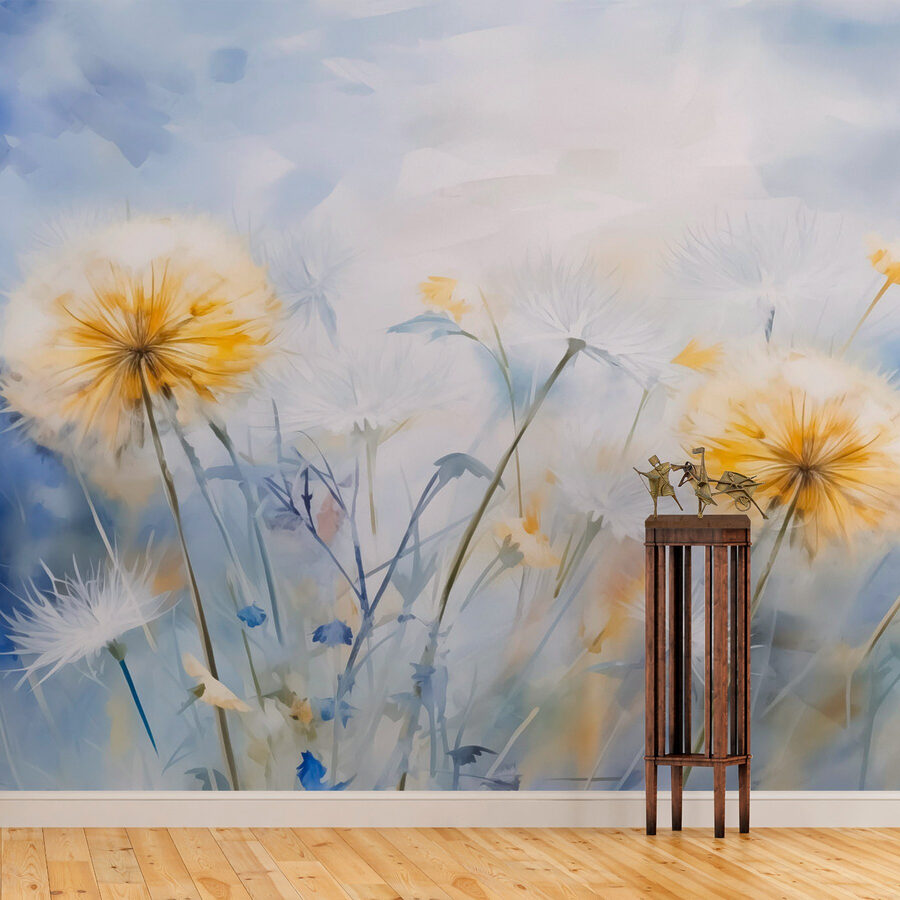 Gelbe und weiße Blüten