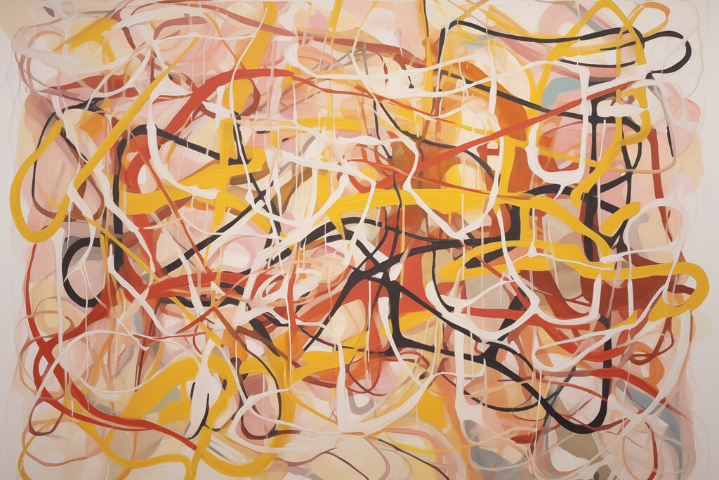 Painting of various colors