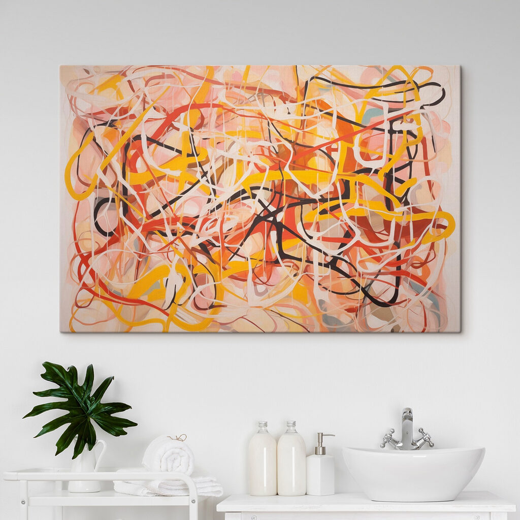 Painting of various colors