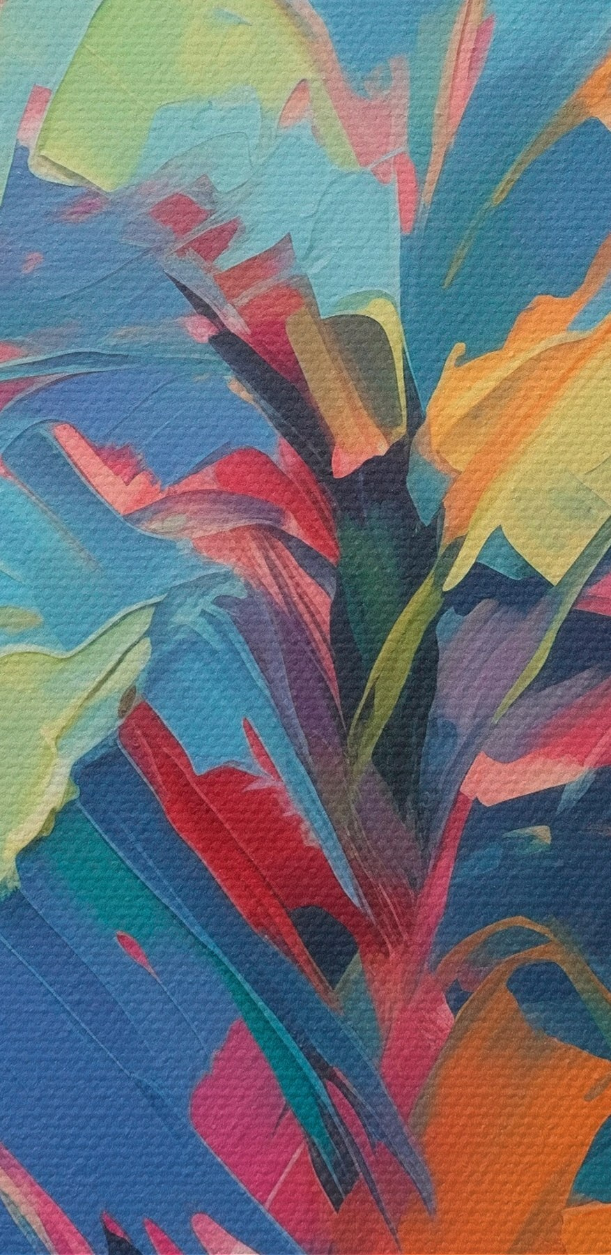 Gemälde einer Palme