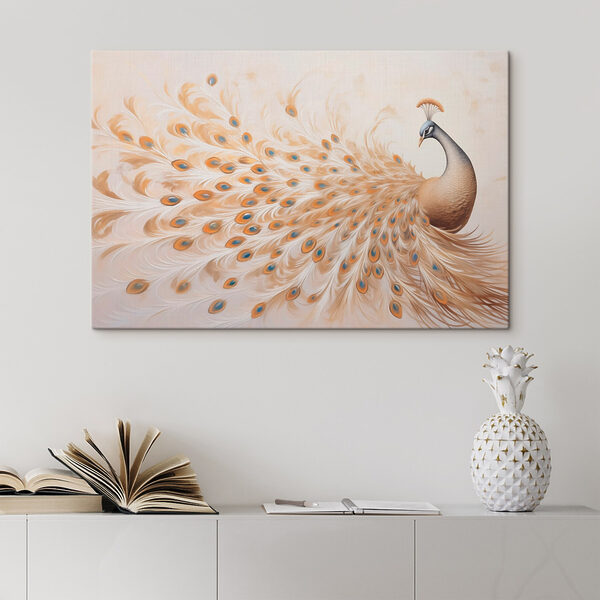 Wandbilder Wandbilder Gemälde eines Pfaus (Artikelnummer: s44139)