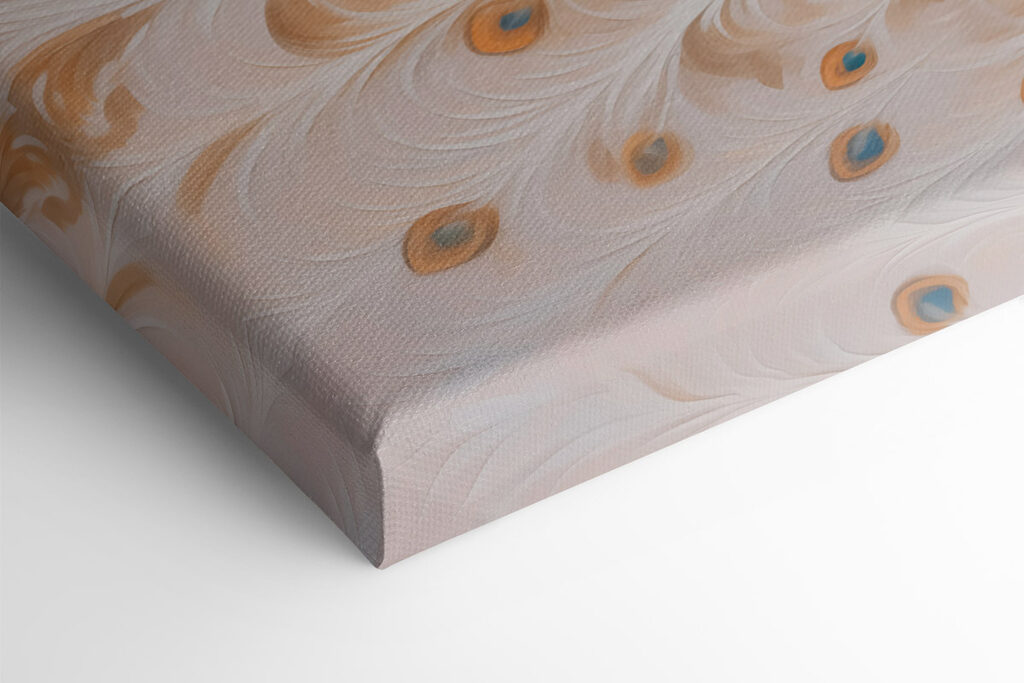 Painting of a peacock