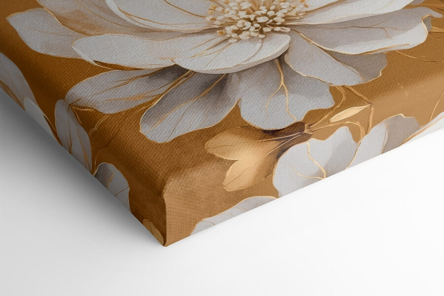 Elegante Blüten auf einem strukturierten Hintergrund Elegante Blüten auf einem strukturierten Hintergrund