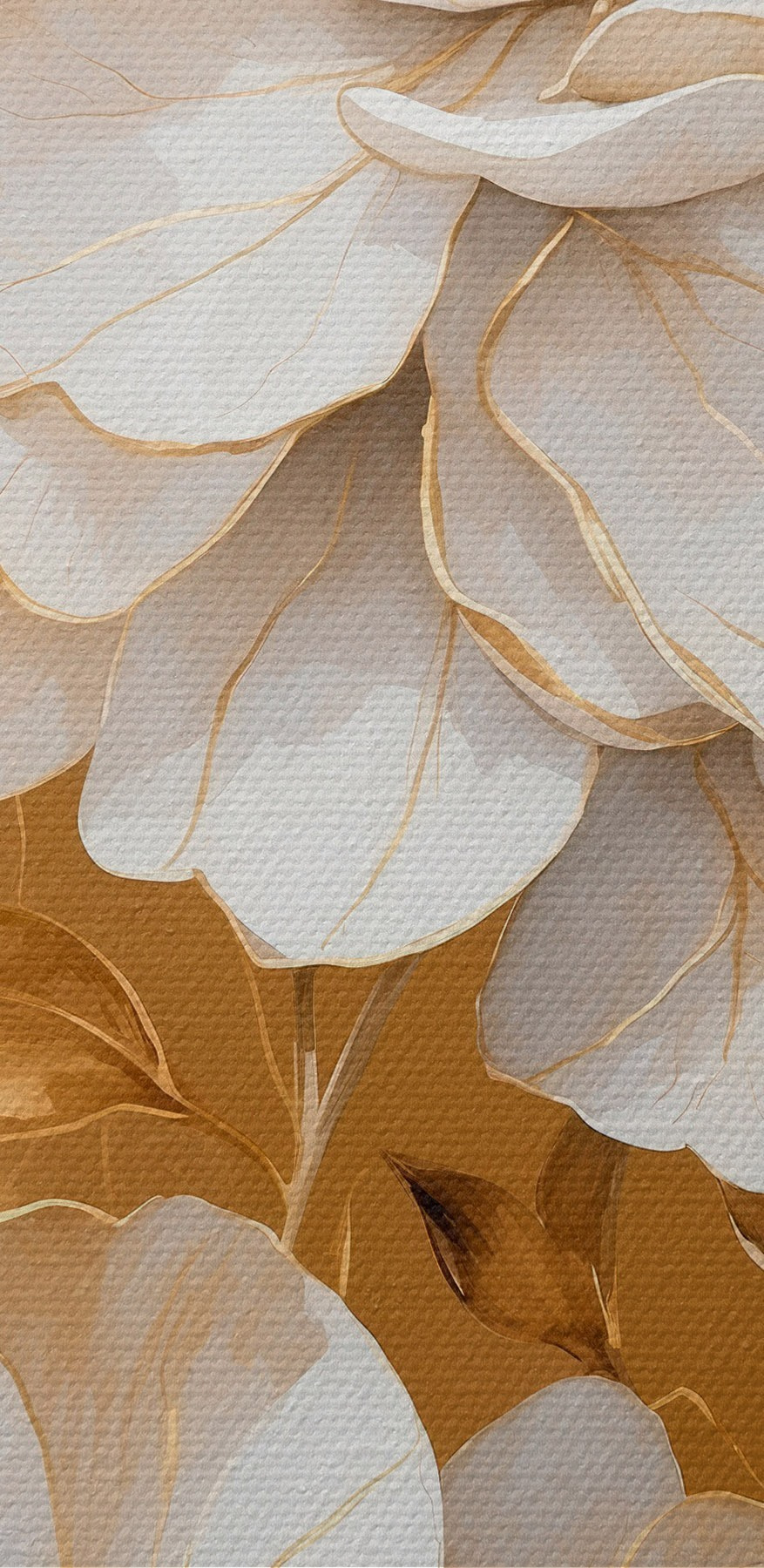Elegante Blüten auf einem strukturierten Hintergrund Elegante Blüten auf einem strukturierten Hintergrund