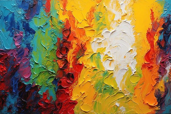 Malerei in verschiedenen Farben Malerei in verschiedenen Farben